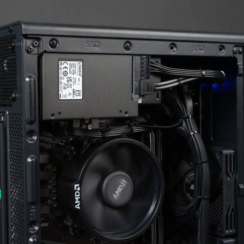 Компьютер HEXO Office RG Base (HOB-5600GT-16S480BKMS) Black/Mesh купить в Украине: Киев, Днепр, Харьков, Одесса  | Низкая цена, отзывы, характеристики от TELEMART фото
