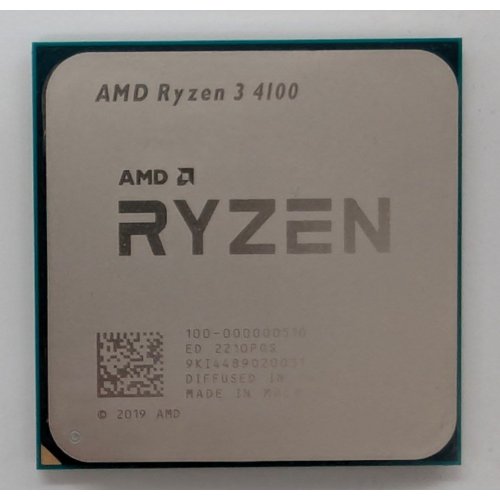 Процесор AMD Ryzen 3 4100 3.8(4.0)GHz 4MB sAM4 Tray (100-000000510) (Відновлено продавцем, 789725) купити з перевіркою сумісності: огляд, характеристики, ціна у Києві, Львові, Вінниці, Хмельницькому, Івано-Франківську, Україні | інтернет-магазин TELEMART.UA фото