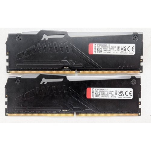 Озп Kingston DDR5 32GB (2x16GB) 6000Mhz FURY Beast RGB (KF560C36BBEAK2-32) (Відновлено продавцем, 789729) купити з перевіркою сумісності: огляд, характеристики, ціна у Києві, Львові, Вінниці, Хмельницькому, Івано-Франківську, Україні | інтернет-магазин TELEMART.UA фото