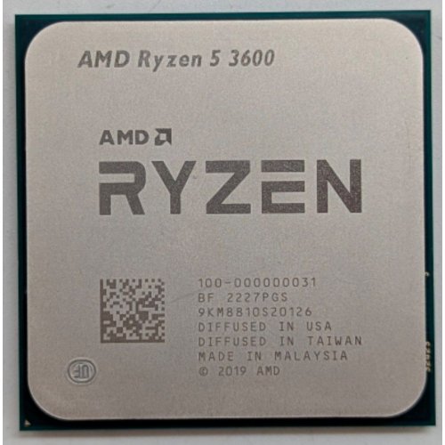 Процесор AMD Ryzen 5 3600 3.6(4.2)GHz 32MB sAM4 Tray (100-000000031) (Відновлено продавцем, 789752) купити з перевіркою сумісності: огляд, характеристики, ціна у Києві, Львові, Вінниці, Хмельницькому, Івано-Франківську, Україні | інтернет-магазин TELEMART.UA фото