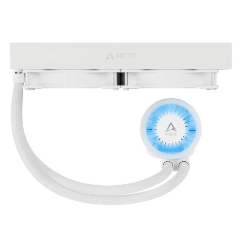 Уцінка готова сво Arctic Liquid Freezer III 280 A-RGB (ACFRE00151A) White (Розкрита упаковка, 789804) купити з перевіркою сумісності: огляд, характеристики, ціна у Києві, Львові, Вінниці, Хмельницькому, Івано-Франківську, Україні | інтернет-магазин TELEMART.UA фото