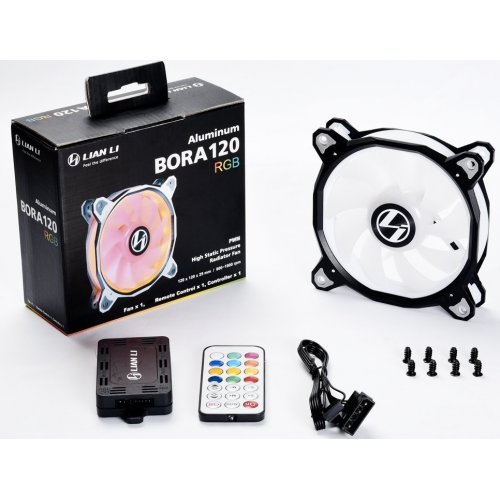 Продати Кулер Lian Li Bora 120 RGB Black за Trade-In у інтернет-магазині Телемарт - Київ, Дніпро, Україна фото