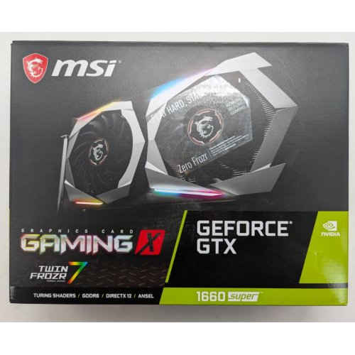 Відеокарта Palit GeForce GTX 1660 SUPER GamingPro Dual OC 6144MB (NE6166SS18J9-1160A) (Відновлено продавцем, 789898) купити з перевіркою сумісності: огляд, характеристики, ціна у Києві, Львові, Вінниці, Хмельницькому, Івано-Франківську, Україні | інтернет-магазин TELEMART.UA фото