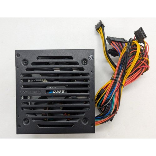 Блок живлення Aerocool VX PLUS 600W (VX 600 PLUS) (Відновлено продавцем, 789942) купити з перевіркою сумісності: огляд, характеристики, ціна у Києві, Львові, Вінниці, Хмельницькому, Івано-Франківську, Україні | інтернет-магазин TELEMART.UA фото