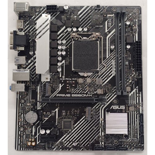 Материнська плата Asus PRIME B560M-K (s1200, Intel B560) (Відновлено продавцем, 789976) купити з перевіркою сумісності: огляд, характеристики, ціна у Києві, Львові, Вінниці, Хмельницькому, Івано-Франківську, Україні | інтернет-магазин TELEMART.UA фото