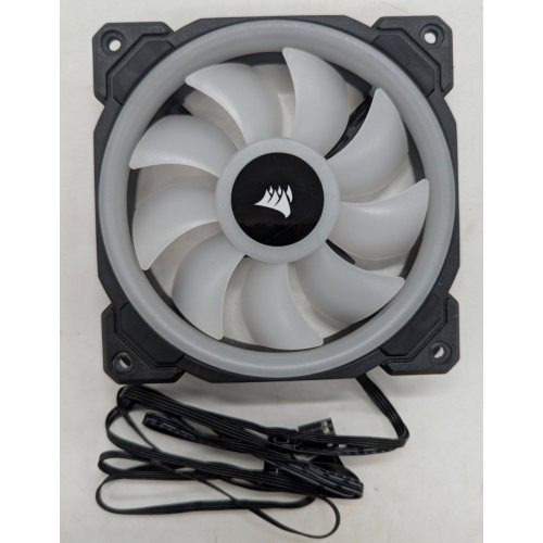 Купить Кулер для корпуса Corsair LL120 RGB LED Dual Light Loop (CO-9050071-WW) (Восстановлено продавцом, 789990) с проверкой совместимости: обзор, характеристики, цена в Киеве, Днепре, Одессе, Харькове, Украине | интернет-магазин TELEMART.UA фото