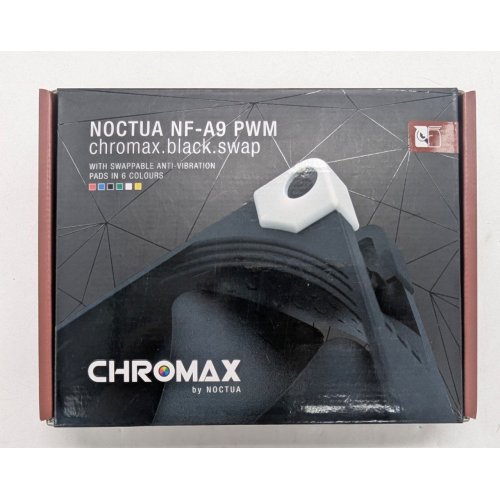 Кулер для корпуса Noctua NF-A9 PWM chromax.black.swap (Відновлено продавцем, 789993) купити з перевіркою сумісності: огляд, характеристики, ціна у Києві, Львові, Вінниці, Хмельницькому, Івано-Франківську, Україні | інтернет-магазин TELEMART.UA фото