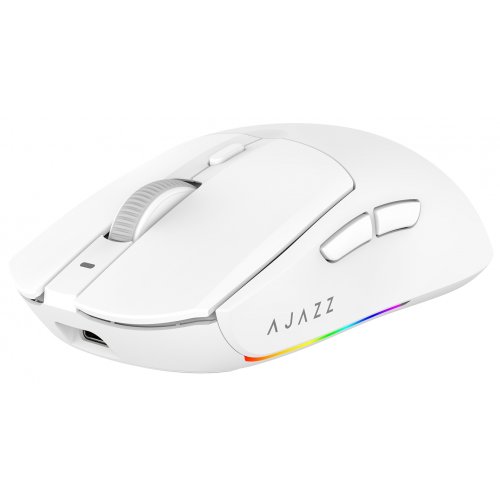 Купить Мышка Ajazz AJ139 V2 MC Wireless (AJ139-V2-MC-W) White - цена в Харькове, Киеве, Днепре, Одессе
в интернет-магазине Telemart фото