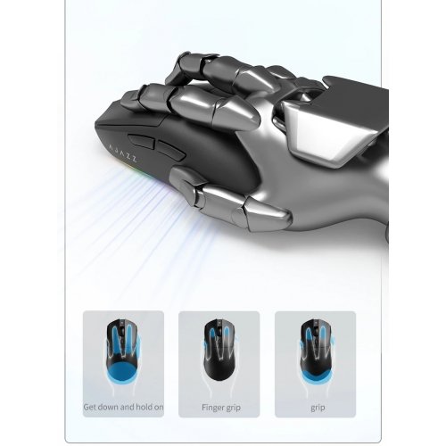 Купить Мышка Ajazz AJ139 V2 MC Wireless (AJ139-V2-MC-W) White - цена в Харькове, Киеве, Днепре, Одессе
в интернет-магазине Telemart фото