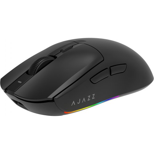 Купити Миша Ajazz AJ139 V2 MC Wireless (AJ139-V2-MC-B) Black - ціна в Києві, Львові, Вінниці, Хмельницькому, Франківську, Україні | інтернет-магазин TELEMART.UA фото