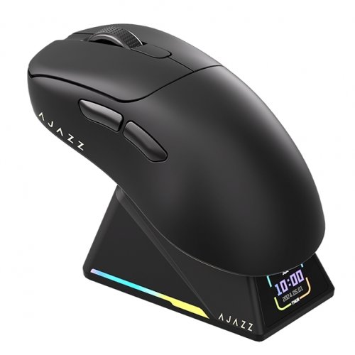Купить Мышка Ajazz AJ179 APEX Wireless (AJM179-A-B) Black - цена в Харькове, Киеве, Днепре, Одессе
в интернет-магазине Telemart фото