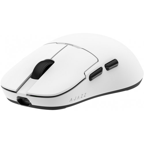 Купити Миша Ajazz AJ159P MC Wireless (AJ159P-MC-W) White - ціна в Києві, Львові, Вінниці, Хмельницькому, Франківську, Україні | інтернет-магазин TELEMART.UA фото