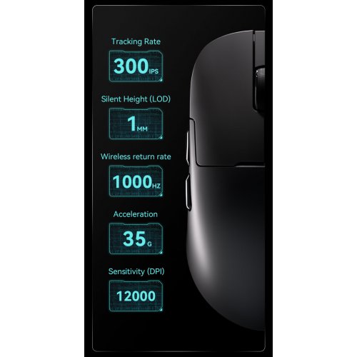 Купити Миша Ajazz AJ159P MC Wireless (AJ159P-MC-W) White - ціна в Києві, Львові, Вінниці, Хмельницькому, Франківську, Україні | інтернет-магазин TELEMART.UA фото