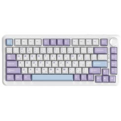 Клавиатура Ajazz AK820 MAX RGB Magnetic Switches (AK820MAX-WM-PWB) Purple/White/Blue