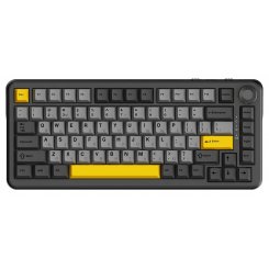 Клавиатура Ajazz AK820 MAX RGB Magnetic Switches (AK820 MAX-BGY-W) Black/Gray/Yellow