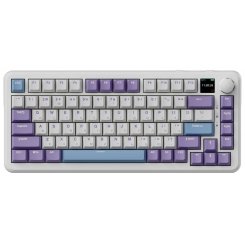Клавиатура Ajazz AK820 MAX Plus RGB Daydream Switches Wireless With Screen (AK820MAX-DD-BWD) Blue/White/Dark Blue