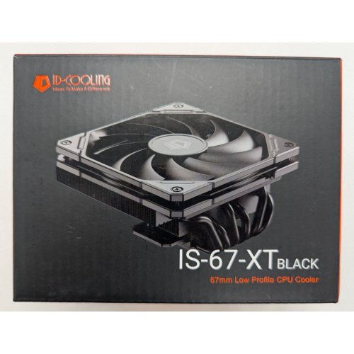 Купить Кулер ID-Cooling IS-67-XT (IS-67-XT Black) (Восстановлено продавцом, 790032) с проверкой совместимости: обзор, характеристики, цена в Киеве, Днепре, Одессе, Харькове, Украине | интернет-магазин TELEMART.UA фото