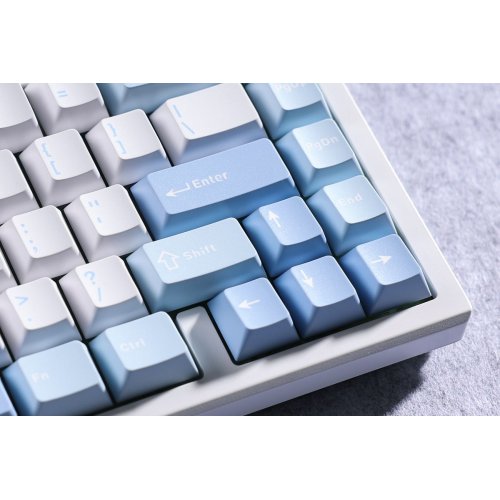Клавіатура MCHOSE G75 Pro RGB Mechanical Matcha Latte Switch V2 Wireless (MC-G75-8-UA) Blue купити в Україні: Київ, Львів, Хмельницький, Тернопіль | Низька ціна, відгуки, характеристики від TELEMART фото