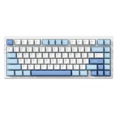 Клавіатура MCHOSE G75 Pro RGB Mechanical Matcha Latte Switch V2 Wireless (MC-G75-8-UA) Blue
