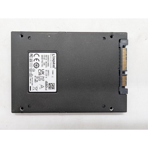 Купить Ssd-диск Kingston SSDNow A400 TLC 480GB 2.5'' (SA400S37/480G) (Восстановлено продавцом, 790231) с проверкой совместимости: обзор, характеристики, цена в Киеве, Днепре, Одессе, Харькове, Украине | интернет-магазин TELEMART.UA фото