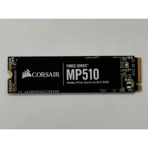 Купить Ssd-диск Corsair Force Series MP510 3D NAND TLC 240GB M.2 (2280 PCI-E) NVMe x4 (CSSD-F240GBMP510) (Восстановлено продавцом, 790243) с проверкой совместимости: обзор, характеристики, цена в Киеве, Днепре, Одессе, Харькове, Украине | интернет-магазин TELEMART.UA фото