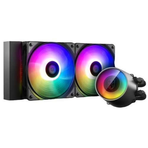 Купить Готовая сво Deepcool Gamer Storm CASTLE 240 RGB V2 (DP-GS-H12AR-CSL240V2) (Восстановлено продавцом, 790248) с проверкой совместимости: обзор, характеристики, цена в Киеве, Днепре, Одессе, Харькове, Украине | интернет-магазин TELEMART.UA фото