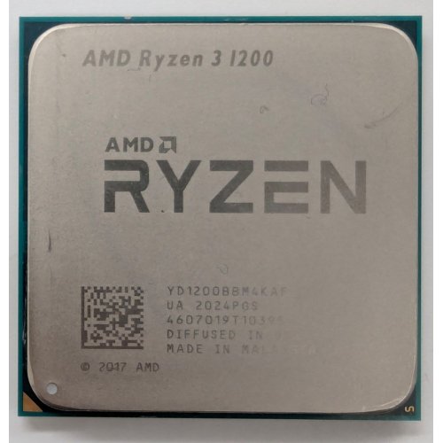 Купить Процессор AMD Ryzen 3 1200 3.2(3.4)GHz sAM4 Tray (YD1200BBM4KAF) (Восстановлено продавцом, 790251) с проверкой совместимости: обзор, характеристики, цена в Киеве, Днепре, Одессе, Харькове, Украине | интернет-магазин TELEMART.UA фото