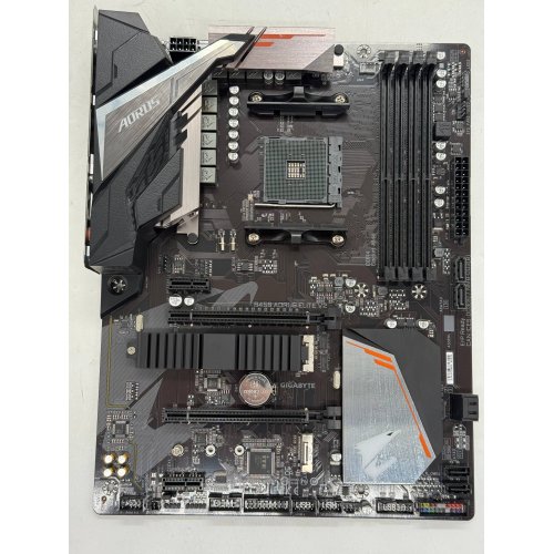 Купить Материнская плата Gigabyte B450 AORUS ELITE V2 (sAM4, AMD B450) (Восстановлено продавцом, 790256) с проверкой совместимости: обзор, характеристики, цена в Киеве, Днепре, Одессе, Харькове, Украине | интернет-магазин TELEMART.UA фото