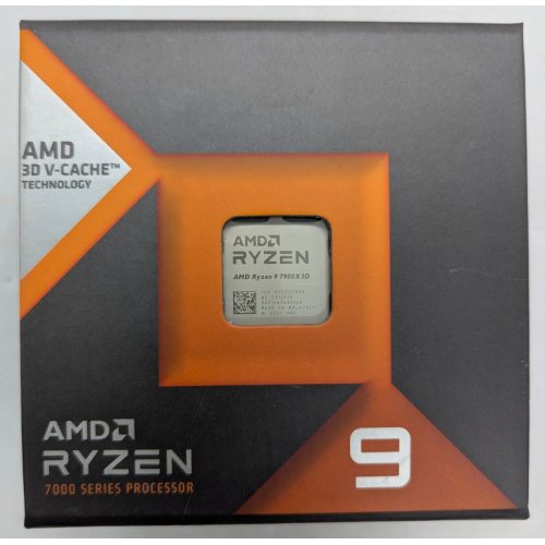 Процесор AMD Ryzen 9 7900X3D 4.4(5.6)GHz 128MB sAM5 Box (100-100000909WOF) (Відновлено продавцем, 790266) купити з перевіркою сумісності: огляд, характеристики, ціна у Києві, Львові, Вінниці, Хмельницькому, Івано-Франківську, Україні | інтернет-магазин TELEMART.UA фото