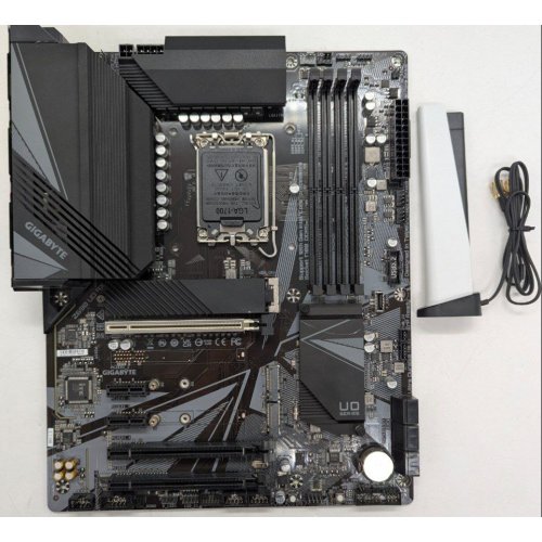Купить Материнская плата Gigabyte Z690 UD AX (s1700, Intel Z690) (Восстановлено продавцом, 790301) с проверкой совместимости: обзор, характеристики, цена в Киеве, Днепре, Одессе, Харькове, Украине | интернет-магазин TELEMART.UA фото