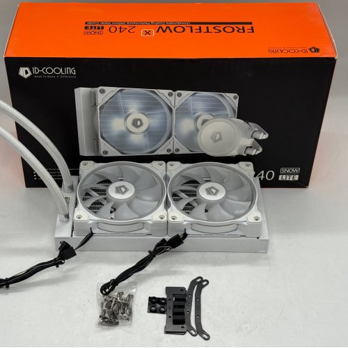 Готова сво ID-Cooling Frostflow X 240 Lite Snow (Відновлено продавцем, 790323) купити з перевіркою сумісності: огляд, характеристики, ціна у Києві, Львові, Вінниці, Хмельницькому, Івано-Франківську, Україні | інтернет-магазин TELEMART.UA фото