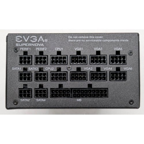 Блок живлення EVGA SuperNOVA 1300W (220-GP-1300-X1) (Відновлено продавцем, 790329) купити з перевіркою сумісності: огляд, характеристики, ціна у Києві, Львові, Вінниці, Хмельницькому, Івано-Франківську, Україні | інтернет-магазин TELEMART.UA фото