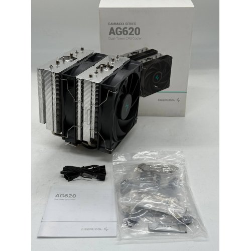 Кулер Deepcool AK620 (R-AK620-BKNNMT-G) (Відновлено продавцем, 790335) купити з перевіркою сумісності: огляд, характеристики, ціна у Києві, Львові, Вінниці, Хмельницькому, Івано-Франківську, Україні | інтернет-магазин TELEMART.UA фото