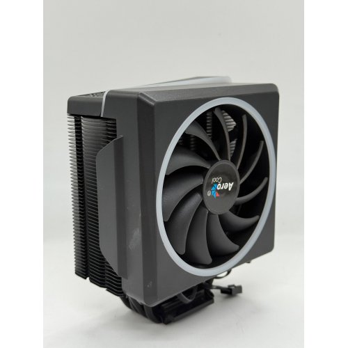 Кулер Aerocool Cylon 4 ARGB (ACTC-CL30410.06) (Відновлено продавцем, 790339) купити з перевіркою сумісності: огляд, характеристики, ціна у Києві, Львові, Вінниці, Хмельницькому, Івано-Франківську, Україні | інтернет-магазин TELEMART.UA фото