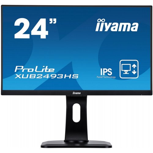 Купити Монітор Iiyama ProLite 23.8" XUB2493HS-B1 Black (Відновлено продавцем, 790359) - ціна в Києві, Львові, Вінниці, Хмельницькому, Франківську, Україні | інтернет-магазин TELEMART.UA фото