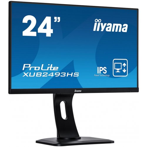 Купити Монітор Iiyama ProLite 23.8" XUB2493HS-B1 Black (Відновлено продавцем, 790359) - ціна в Києві, Львові, Вінниці, Хмельницькому, Франківську, Україні | інтернет-магазин TELEMART.UA фото