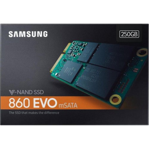 Продати SSD-диск Samsung 860 EVO V-NAND MLC 250GB mSATA (MZ-M6E250BW) за Trade-In у інтернет-магазині Телемарт - Київ, Дніпро, Україна фото