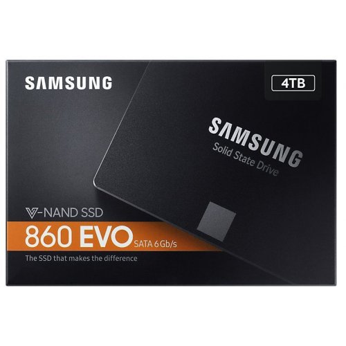 Продать SSD-диск Samsung 860 EVO V-NAND MLC 4TB 2.5" (MZ-76E4T0BW) по Trade-In интернет-магазине Телемарт - Киев, Днепр, Украина фото