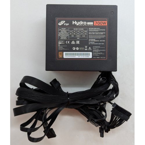 Купить Блок питания FSP Hydro Pro 700W (HP2-700) (Восстановлено продавцом, 790602) с проверкой совместимости: обзор, характеристики, цена в Киеве, Днепре, Одессе, Харькове, Украине | интернет-магазин TELEMART.UA фото