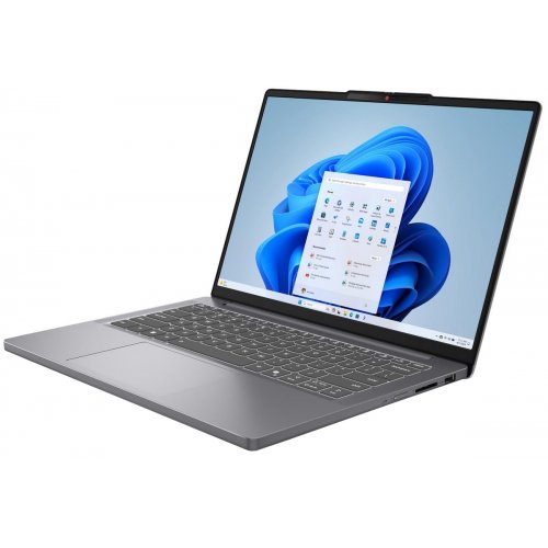 Купити Ноутбук Lenovo IdeaPad Slim 3 14IRH10 (83K000AVRA) Luna Grey - ціна в Києві, Львові, Вінниці, Хмельницькому, Франківську, Україні | інтернет-магазин TELEMART.UA фото