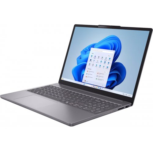 Купить Ноутбук Lenovo IdeaPad Slim 3 15IRH10 (83K100QYRA) Luna Grey - цена в Харькове, Киеве, Днепре, Одессе
в интернет-магазине Telemart фото