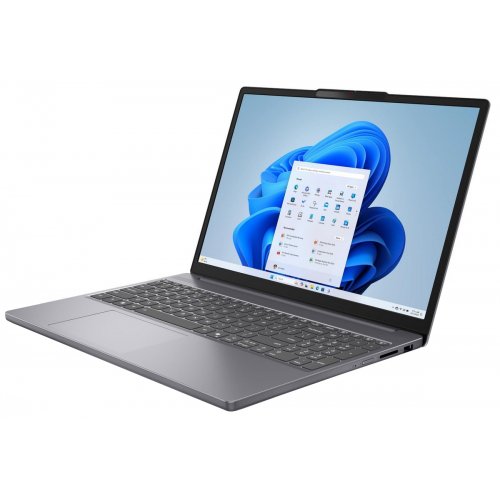 Купить Ноутбук Lenovo IdeaPad Slim 3 15IRU10 (83KD0016RA) Luna Grey - цена в Харькове, Киеве, Днепре, Одессе
в интернет-магазине Telemart фото