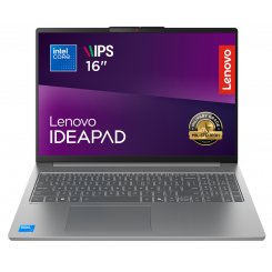 Ноутбук Lenovo IdeaPad Slim 5 16IRH10 (83HS009YRA) Luna Grey / 16″ (1920x1200, IPS) / Intel Core i5-13420H (3.4–4.6 ГГц), 8 ядер / Intel UHD Graphics / 16 ГБ (DDR5) / 1024 ГБ (SSD) / Без ОС