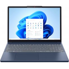 Ноутбук Lenovo IdeaPad Slim 3 15ARP10 (83K700A1RA) Cosmic Blue / 15.3″ (1920x1200, IPS) / AMD Ryzen 5 7535HS (3.3-4.55 ГГц), 6 ядер / AMD Radeon 660M Graphics / 16 ГБ (DDR5) / 512 ГБ (SSD) / Без ОС