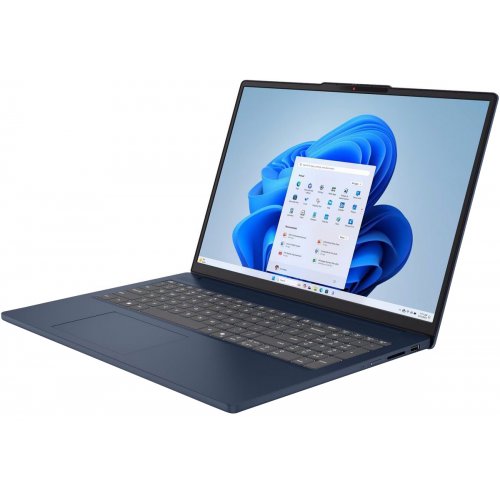 Купити Ноутбук Lenovo IdeaPad Slim 3 16IRH10 (83K2005LRA) Cosmic Blue - ціна в Києві, Львові, Вінниці, Хмельницькому, Франківську, Україні | інтернет-магазин TELEMART.UA фото