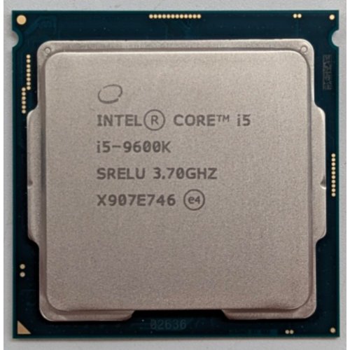 Купить Процессор Intel Core i5-9600K 3.7(4.6)GHz 9MB s1151 Tray (CM8068403874404) (Восстановлено продавцом, 790941) с проверкой совместимости: обзор, характеристики, цена в Киеве, Днепре, Одессе, Харькове, Украине | интернет-магазин TELEMART.UA фото