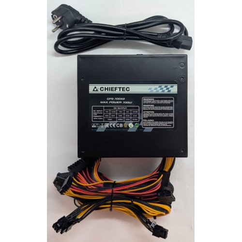 Купить Блок питания CHIEFTEC Smart 700W (GPS-700A8) (Восстановлено продавцом, 790952) с проверкой совместимости: обзор, характеристики, цена в Киеве, Днепре, Одессе, Харькове, Украине | интернет-магазин TELEMART.UA фото