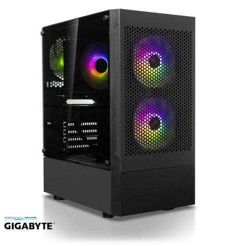 Купити Комп'ютер HEXO Gaming RTX5060 Pro+ (HGP-13400FN5060-32S1TBK) Black - ціна в Києві, Львові, Вінниці, Хмельницькому, Франківську, Україні | інтернет-магазин TELEMART.UA фото