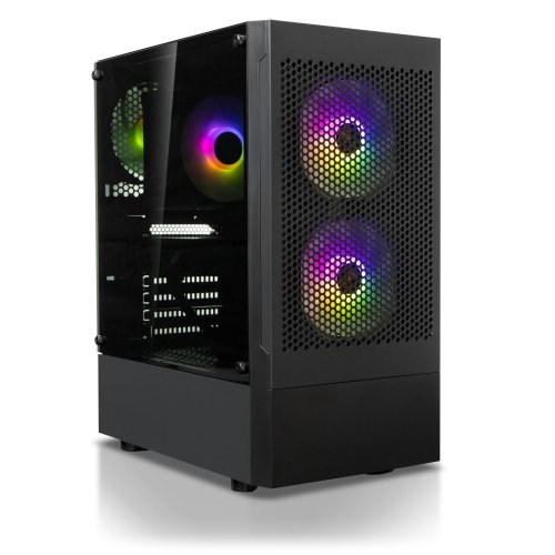 Купити Комп'ютер HEXO Gaming RTX5060 Pro+ (HGP-13400FN5060-32S1TBK) Black - ціна в Києві, Львові, Вінниці, Хмельницькому, Франківську, Україні | інтернет-магазин TELEMART.UA фото