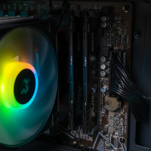 Купити Комп'ютер HEXO Gaming RTX5060 Pro+ (HGP-13400FN5060-32S1TBK) Black - ціна в Києві, Львові, Вінниці, Хмельницькому, Франківську, Україні | інтернет-магазин TELEMART.UA фото